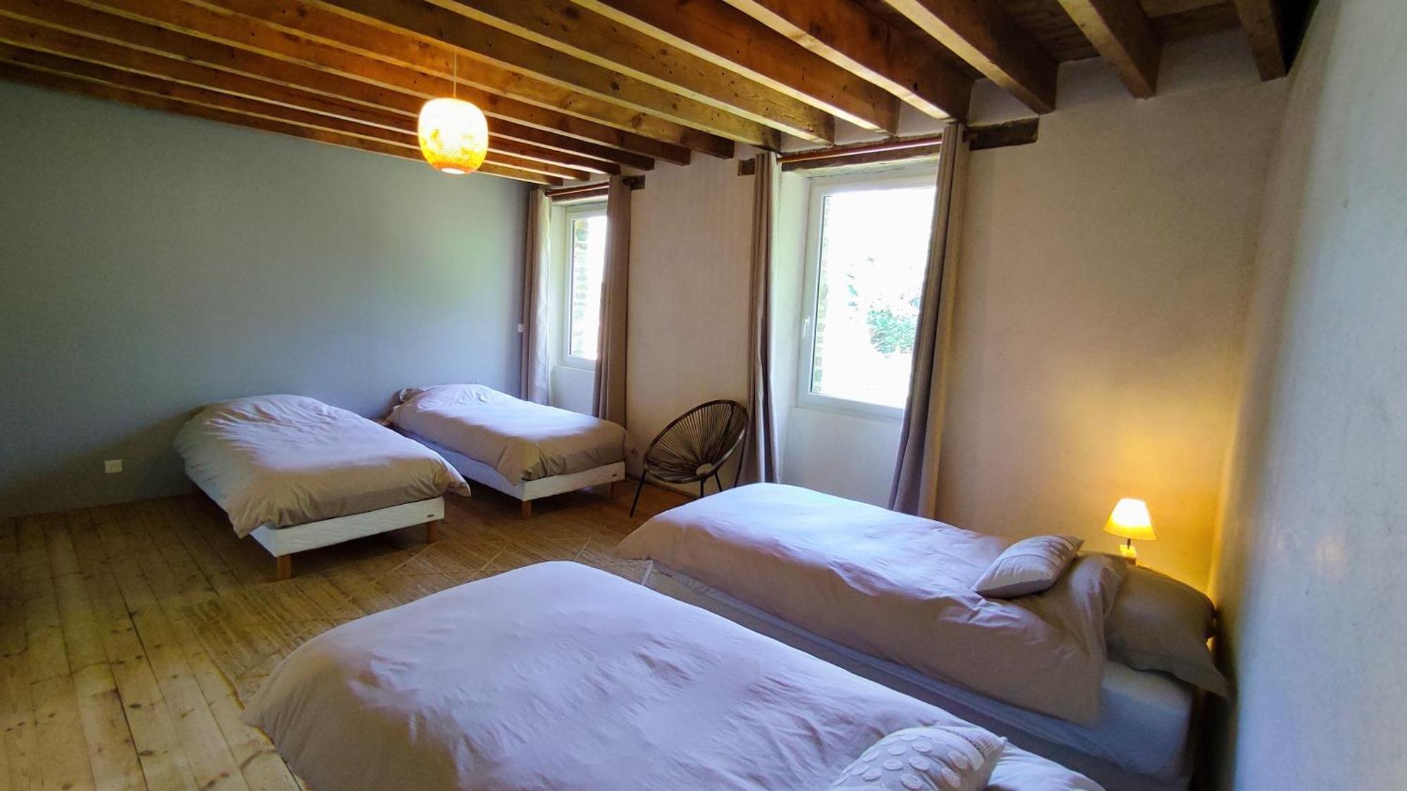 Chambre D'Hote En Gite - Moulin De La Houssaie - Broceliande Guer Экстерьер фото